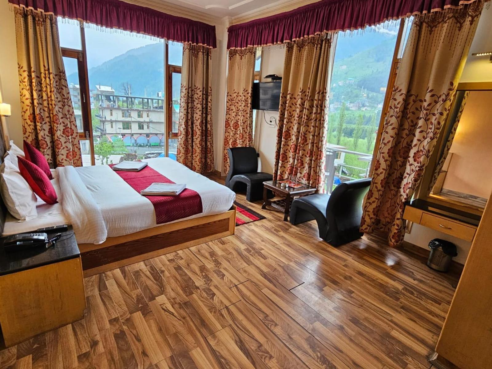 Hotel Akash Regency 마날리 외부 사진